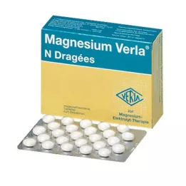 MAGNESIUM VERLA N Dragees, 20X50 st