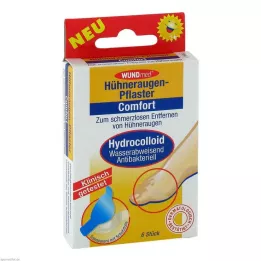 HÜHNERAUGENPFLASTER Comfort hydrokolloid, 6 st