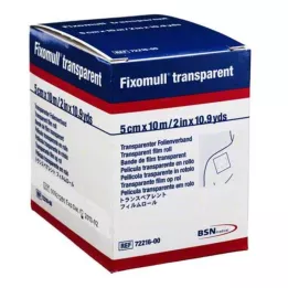 FIXOMULL Transparent 5 cmx10 m, 1 st
