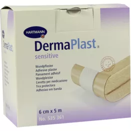 Dermaplast Känslig gips 6 cmx5 m, 1 st