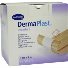 Dermaplast Känslig gips 8 cmx5 m, 1 st