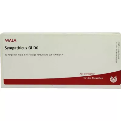 SYMPATHICUS GL D 6 ampuller, 10X1 ml SYMPATHICUS GL D 6 ampuller, 10X1 ml