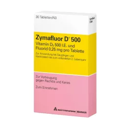 ZYMAFLUOR D 500 tabletter, 30 st