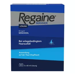REGAINE Lösning för män, 3X60 ml