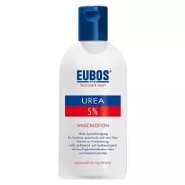 EUBOS TROCKENE Hudurea 5 % tvättlotion, 200 ml