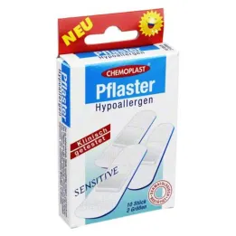 Plåster hypoallergen känslig 2 storlekar, 10 st