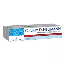 CALCIUM D3 Heumann brustabletter 600 mg/400 I.E., 40 st