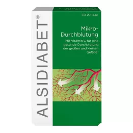 ALSIDIABET Diabetes mikrocirkulationskapslar, 60 st