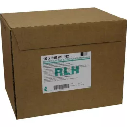 RINGER LACTAT Lösning PE-Flaskor, 10X500 ml