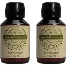 OLIVENBLATT-Extrahera flytande dubbelpaket, 2x100 ml
