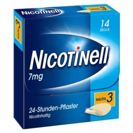 NICOTINELL 7 mg/24-timmars plåster 17,5 mg, 14 st