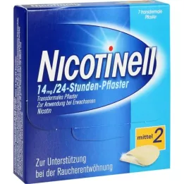 NICOTINELL 14 mg/24-timmars gips 35 mg, 7 st