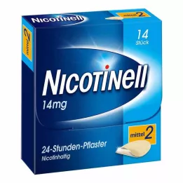 NICOTINELL 14 mg/24-timmarsplåster 35mg, 14 st