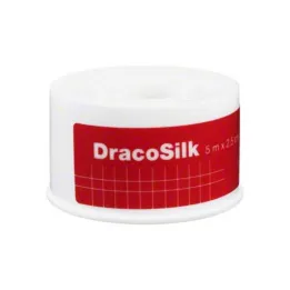 Dracosilk rullgips 5m x 2,5 cm, 1 st