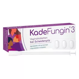 KADEFUNGIN 3 vaginaltabletter, 3 st