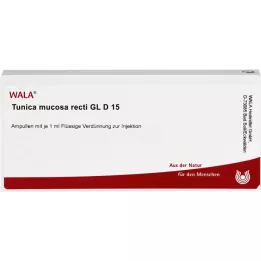 TUNICA slemhinnor recti GL D 15 ampoules, 10x1 ml