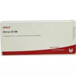 UTERUS GL D 8 ampoules, 10x1 ml