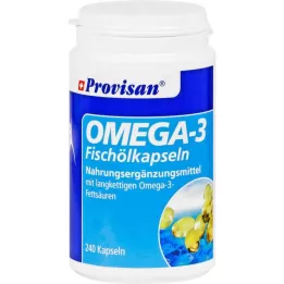 PROVISAN Omega-3 fiskoljekapslar, 240 st