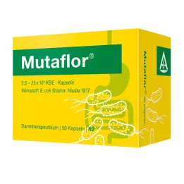 MUTAFLOR gastroresistenta hårda kapslar, 50 st