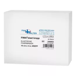 FIXIERBINDE elastiskt bredmaskigt 10 cmx4 m, 20 st