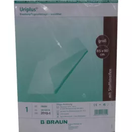 Uriplus underlag stor 85x90cm m.fabstoffstr.z.einst., 1 st