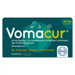 VOMACUR 40 stolpiller, 5 st