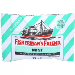 FISHERMANS FRIEND mintsockerfria pastiller, 25 g