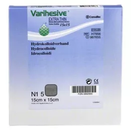 VARIHESIVE Extra tunn 15x15 cm HKV Hydroactive, 5 st