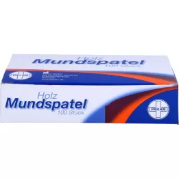 MUNDSPATEL Trälåda, 100 stycken