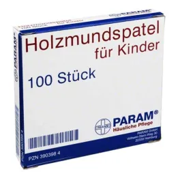 Munsänkare i trä för barn, 100 st