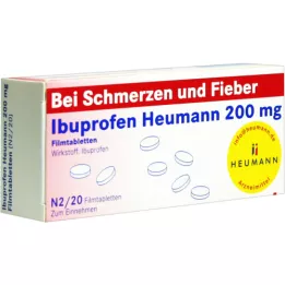 Ibuprofen Heumann 200mg, 20 st