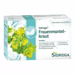SIDROGA Ladys Mantle tefilterpåsar, 20X1,0 g