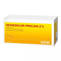 HEWEDOLOR Procaine 2% ampuller, 100 st