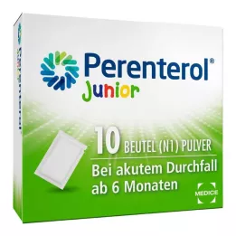 PERENTEROL Junior 250 mg pulverflaska, 10 st