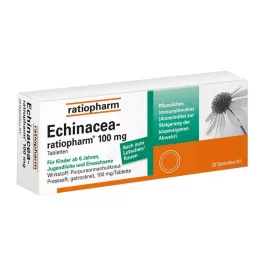 ECHINACEA-RATIOPHARM 100 mg tabletter, 20 st