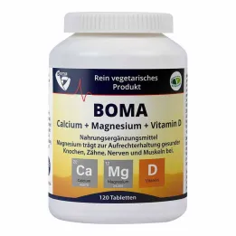 Kalcium Magnesium Vitamin D-tabletter, 120 st