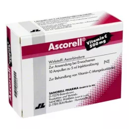 ASCORELL injektionslösning, 10x5 ml