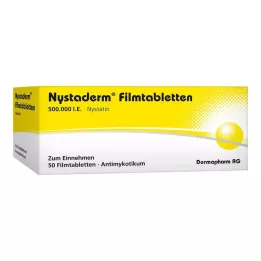 NYSTADERM Filmdragerade tabletter, 50 st