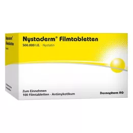 NYSTADERM Filmdragerade tabletter, 100 st