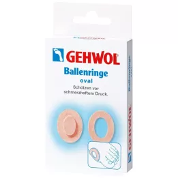 GEHWOL kulringar ovala, 6 st