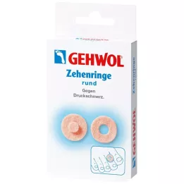 Gehwol Toe Rings Round, 9 st