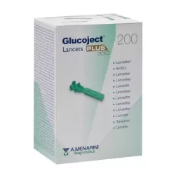 GLUCOJECT Lansetter PLUS 33 G, 200 st