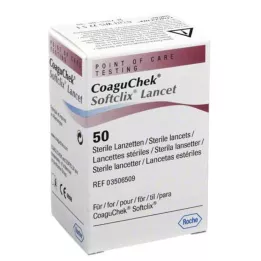 COAGUCHEK Softclix Lancet, 50 st