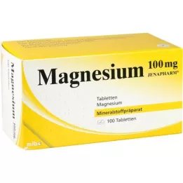 MAGNESIUM 100 mg Jenapharm -tabletter, 100 st
