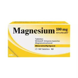 MAGNESIUM 100 mg Jenapharm tabletter, 100 st