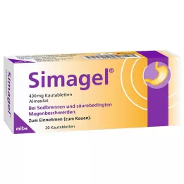 SIMAGEL Tuggtabletter, 20 st
