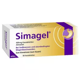 SIMAGEL Tuggtabletter, 50 st
