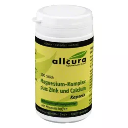 MAGNESIUM KOMPLEX med zink- och kalciumkapslar, 100 st