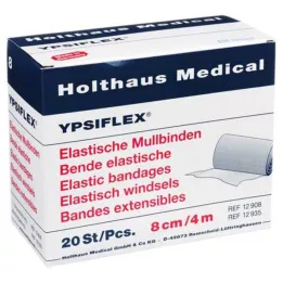 MULLBINDEN resår 8 cmx4 m, 20 st