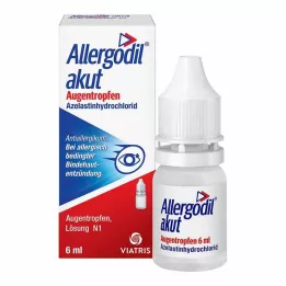 ALLERGODIL akuta ögondroppar, 6 ml